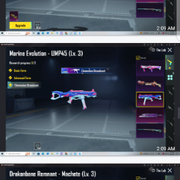 [Level 67] 🎭 32 Mythic Fashion | 4x Upgradeable Guns 🔫 UMP & Machete Maxed | 808 UC 💎 OP Skins + Famous Emotes 🎭 Full Access 📩 P36 0
